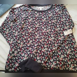 Lauren Conrad Intimates Super Soft Holly Sweatshirt